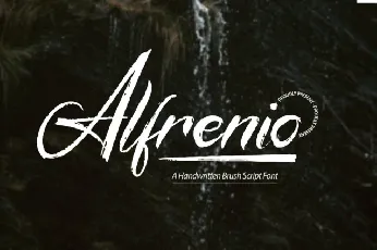 Alfrenio font