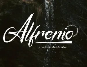 Alfrenio font