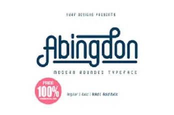 Abingdon Free font