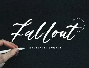 Fallout font