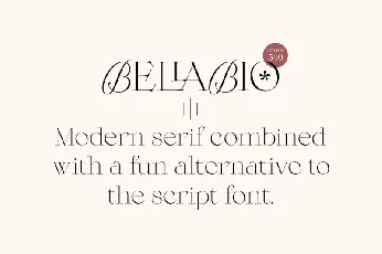 Bellabio font