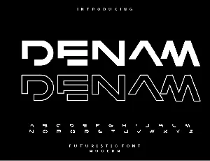 Denam font