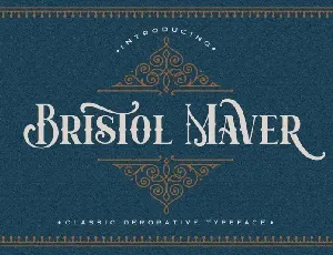 Bristol Maver Display font