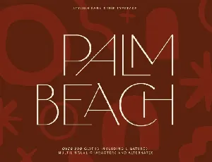 Palm Beach font