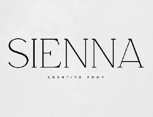 Sienna Serif font