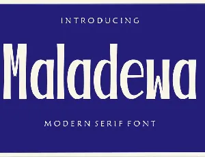 Maladewa font