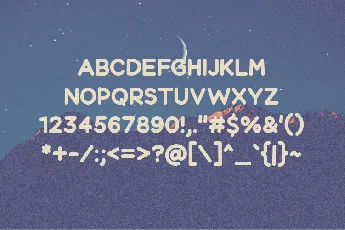 Moonright font