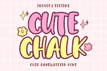 Cute Chalk font