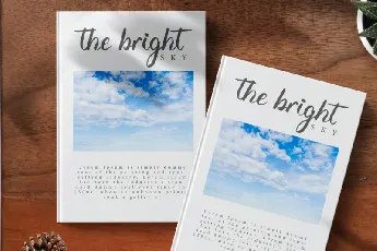 Bright Sky font