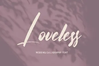 Loveless font