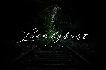 Localghost Script font