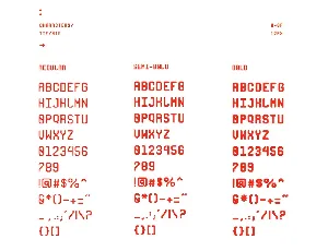 MONO RGOâ„¢ Typeface font