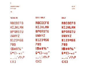 MONO RGOâ„¢ Typeface font