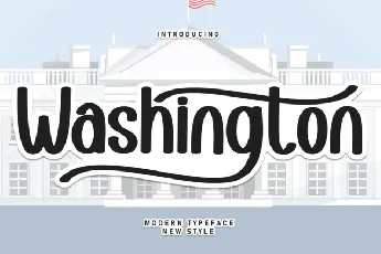Washington Display Typeface font