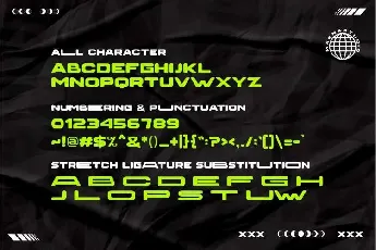 Switch Stretch font