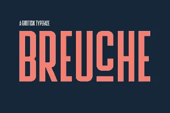 Breuche font