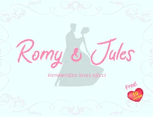 Romy & Jules font