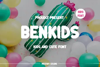 Benkids font