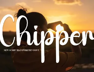 Chipper font