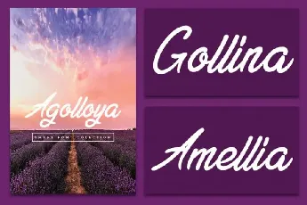 Agolloya Handwritten font