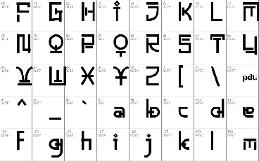 DAEBAK MROWtrial font