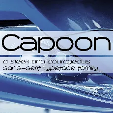 Capoon PERSONAL USE font