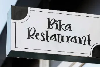 BikaAmbonDemo font