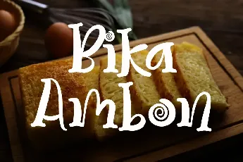 BikaAmbonDemo font