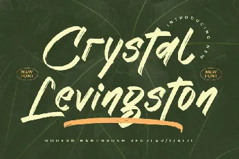 Crystal Levingston font