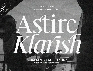 Astire Klarish font