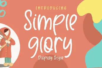 Simple Glory font