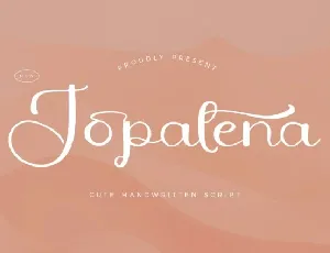 Jopalena font