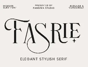 Fasrie DEMO font