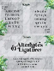 Kiano font