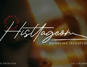 Histtageon font