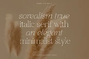 Sorealism font