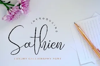 La Paloma Handwritten font