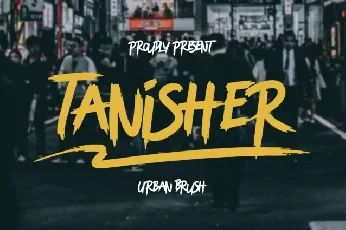 Tanisher font