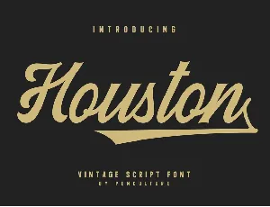 Houston Free font