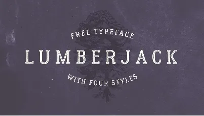 Lumberjack Free font