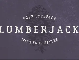 Lumberjack Free font