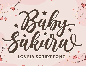 Baby Sakura font