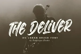 The Deliver font