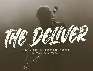 The Deliver font