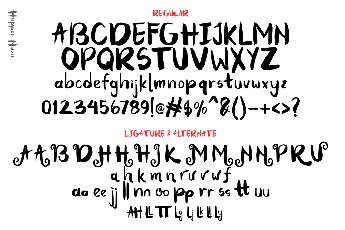 Hupper Nush Demo font