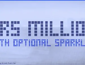 TRS Million font