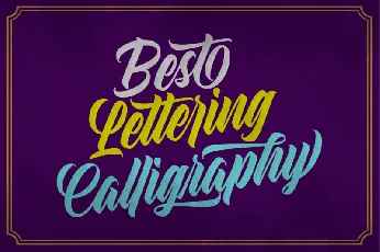 Lazybest Script Typeface font