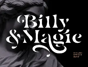 Billy Magie font