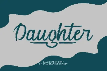 Daughter font