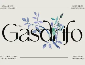 NCL Gasdrifo font